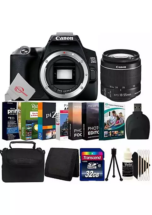 Cheapest 🤩 Canon Eos 250d Rebel Sl3 24.1mp Dslr Camera + 18-55mm Lens Complete Bundle 🥰 8 Cheapest 🤩 Canon Eos 250d Rebel Sl3 24.1mp Dslr Camera + 18-55mm Lens Complete Bundle 🥰 - Image 6