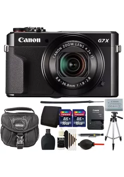 Outlet 🌟 Canon Powershot G7x Mark Ii 20.1mp Digital Camera 4.2x Optical Zoom With Accessory Kit ✔️ -Outlet Canon Store Belk 902