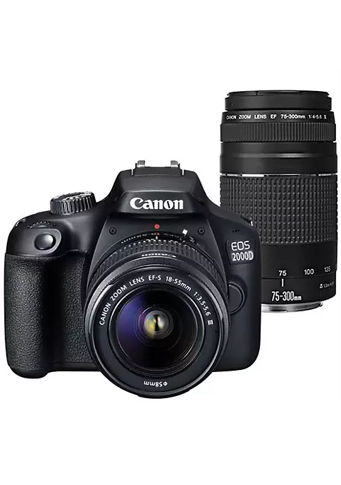 New โ Canon Eos 2000d / Rebel T7 24.1mp Digital Slr Camera + Ef-s 18-55mm Lens + Ef 75-300mm Lens ๐งจ 7 New โ Canon Eos 2000d / Rebel T7 24.1mp Digital Slr Camera + Ef-s 18-55mm Lens + Ef 75-300mm Lens ๐งจ - Image 5