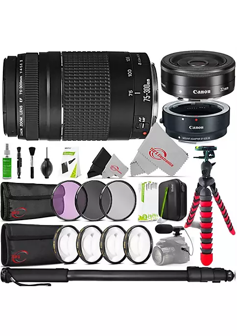Best reviews of ๐ฅ Canon Ef 75-300mm Iii Lens With Ef-m 22mm Stm Lens + Cleaning Accessory Bundle โ 3 Best reviews of ๐ฅ Canon Ef 75-300mm Iii Lens With Ef-m 22mm Stm Lens + Cleaning Accessory Bundle โ