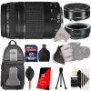 Deals ✨ Canon Ef 75-300mm Iii Lens With Ef-m 22mm Stm Lens + Ef-eos M Adapter Accessory Bundle ❤️ -Outlet Canon Store Belk 982